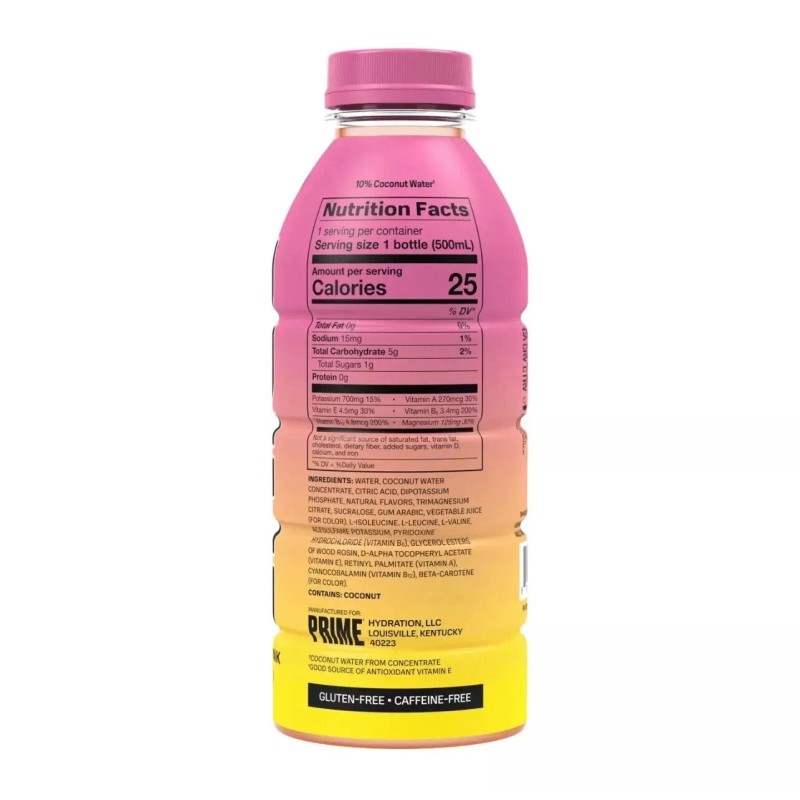 Prime Hydration NEW FLAVOR PRIME HYDRATION DRINK STRAWBERRY BANANA 1