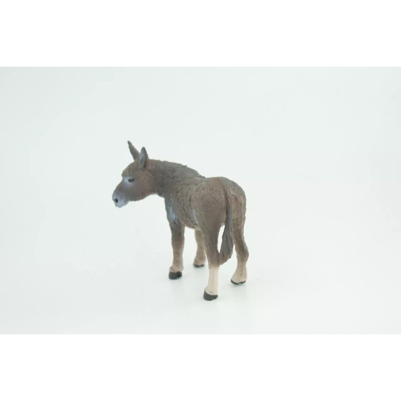 Collectible Wildlife Gifts Donkey Toy Realistic Hand Painted Rubber Farm