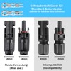 APOMOONS Key Tensioner Set Aluminium Tool Wrench for PV Plug,