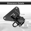 ROMELACK 2” Rear Towing Hitch & 4-Pin Trailer Wiring Harness