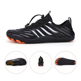CUBIC PLANET Zapatos Acuáticos Unisex Hombre Mujer - Calzado Agua Transpirable Secado Rápido, Surf Buceo Playa Piscina, Diseño Minimalista Ajuste Seguro Antideslizante