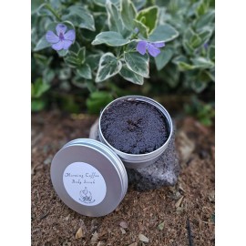 Wild Hen Hollow Morning Coffee Body Sugar Scrub, Exfoliating, Brighten, Caffeine, Dry Skin, Oils