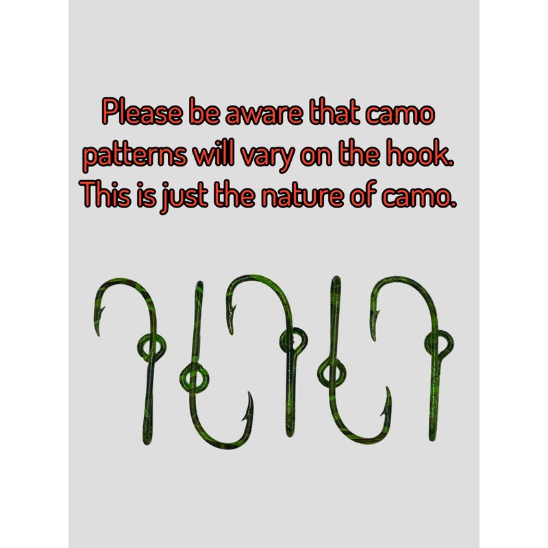 Eagle Claw Camo Hat Hook Fish Hook for Hat Pin