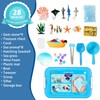 AGENTLAN Ocean Sensory Bin, Ocean Sensory Water Toys with Sea