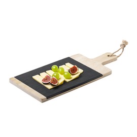 Slate and Bamboo Chopping Board Special for Food Presentation