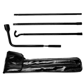 YQCSO Spare Tire Removal Tool Kit Tire Lug Wrench Handle Tire Removal Replacement Kit Fit For 1998-2021 Toyota Tacoma 2004-2021 Toyota Tundra 2008-2021 Sequoia