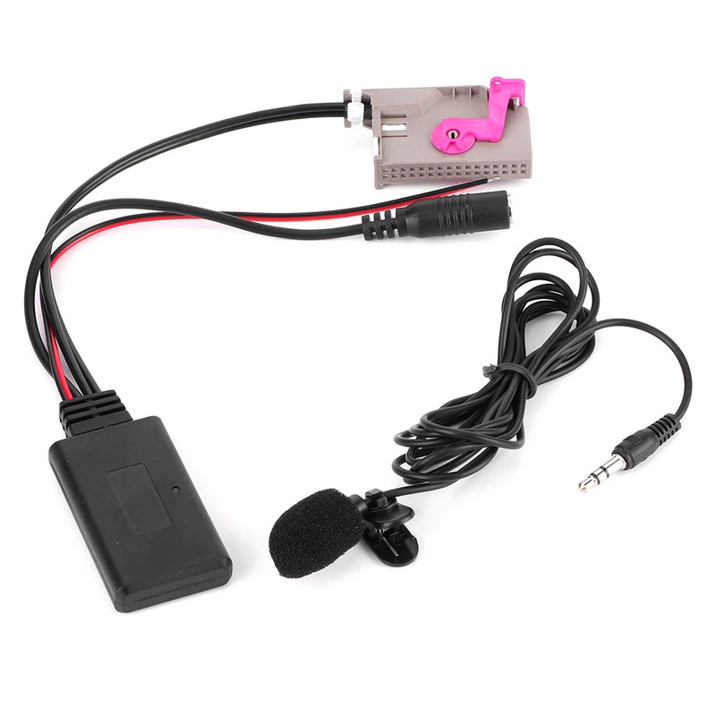 32Pin Bluetooth AUX Adapter Portable Car Stereo Audio Cable Connector