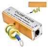 Ethernet Network Surge Protector, RJ45 RJ11 Adapter Thunder Arrester Protection
