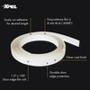 XPEL Protector de Borde de Puerta Extraancho R3023, 1.27 cm