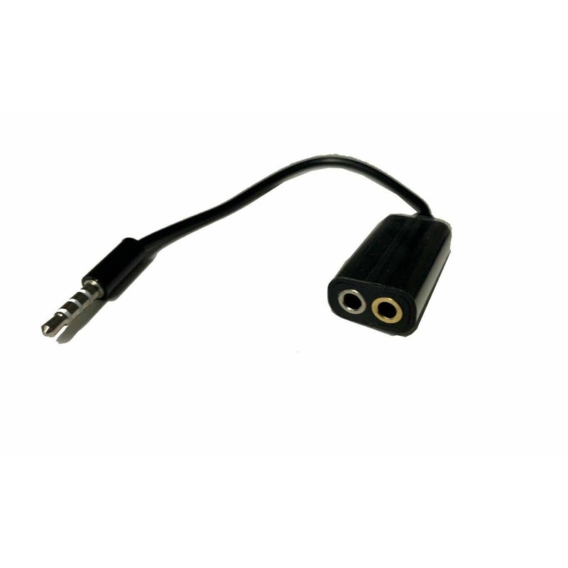 Mr. Gadget's Solutions Headphone Mic Audio Splitter Cable Adapter For