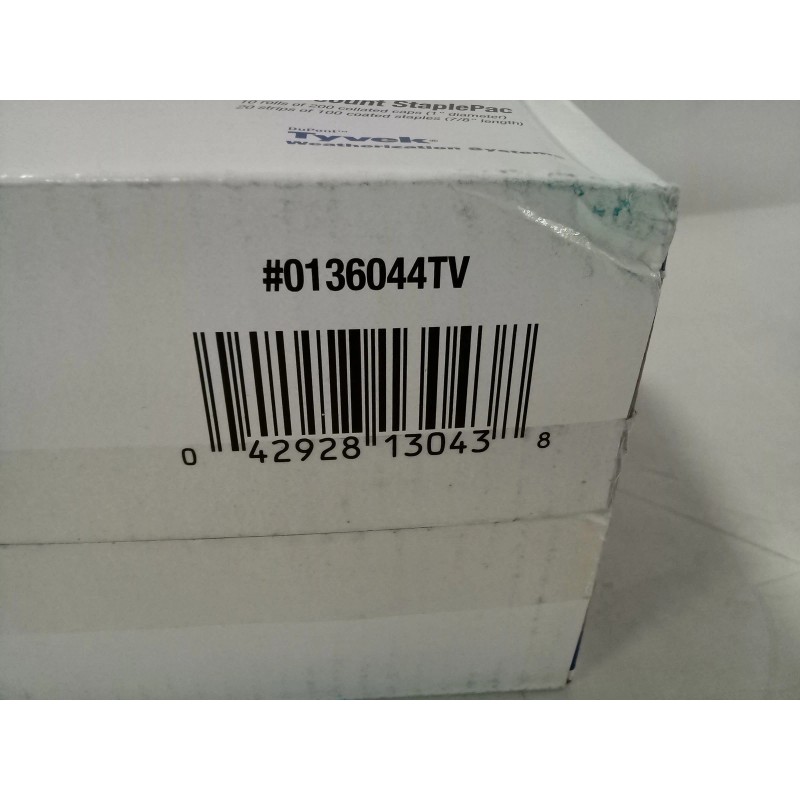 DuPont Tyvek Wrap Caps StaplePac, 7/8" 2000 Count, #0136044TV