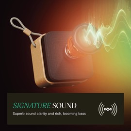 House of Marley Rise Up Bluetooth Speaker – Portable, IP67 Water Resistant, 10-Hour Playtime, Party Pair Mode, Quick Charge, Built-in Bottle Opener, Eco-Friendly Materials (Signature Black)