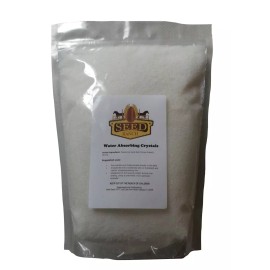 Seed Ranch Water Absorbing Polymer Crystals  - Soil Moist - Cricket Water Gel - 1/2 lb.