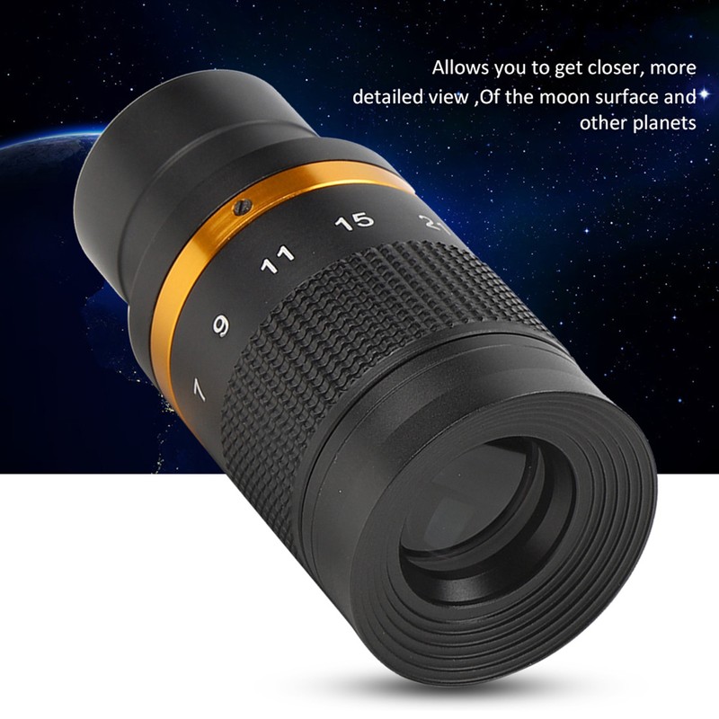 Astronomical Telescope 7‑21mm Continuous Zoom Eyepiece Observation 1.25 Inch/31.7 MM
