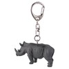 Mojo 387490 Rhino Animal Figure Keychain