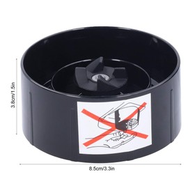 Reemplazo de la Cuchilla de la Licuadora, Base de la Cuchilla Cruzada del Exprimidor, Cuchilla Inferior del Extractor a Prueba de Fugas, Accesorio de Licuadora para Magic 1001