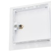 ECOPRO VENT 6" x 6" Lockable White Metal Access Panel.