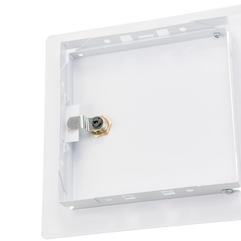 ECOPRO VENT 6" x 6" Lockable White Metal Access Panel.