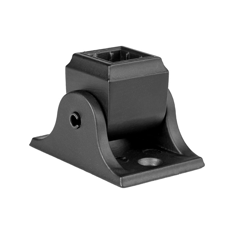 Nuvo Iron 1/2" Interior Baluster Surface Mount Angled Railing Connector