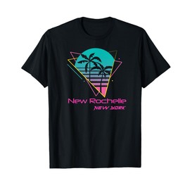 Retro New Rochelle New York T-Shirt