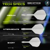 WINMAU Darts Fusion Integrated Flight & Shaft System – No.6