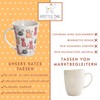 SPOTTED DOG GIFT COMPANY - Kaffeetasse mit Katzen-Motiven - Geschenk