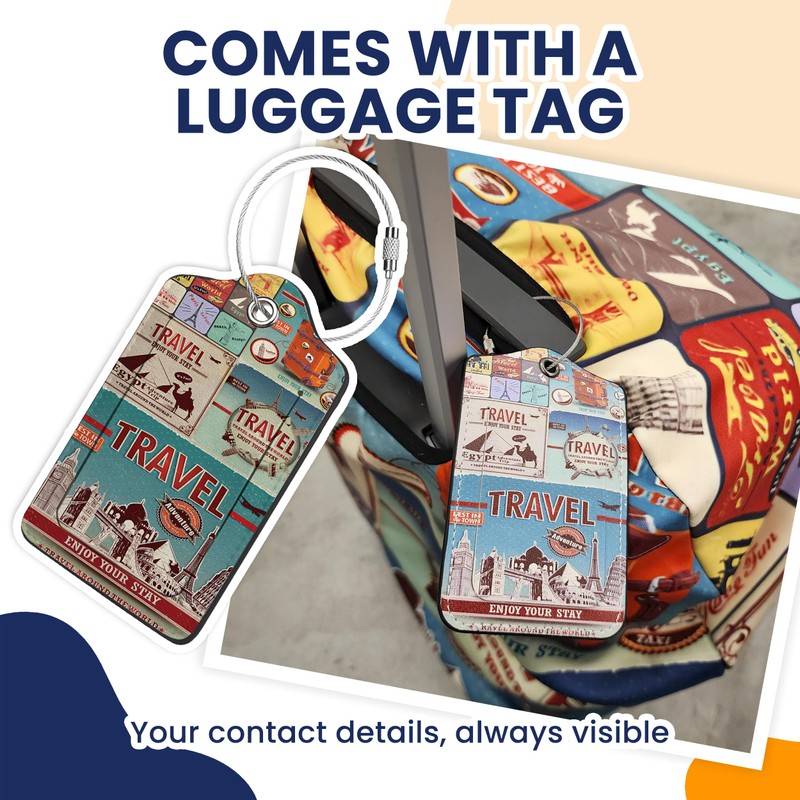 JJ PRIME - Suitcase Cover with Luggage Tag | Luggage