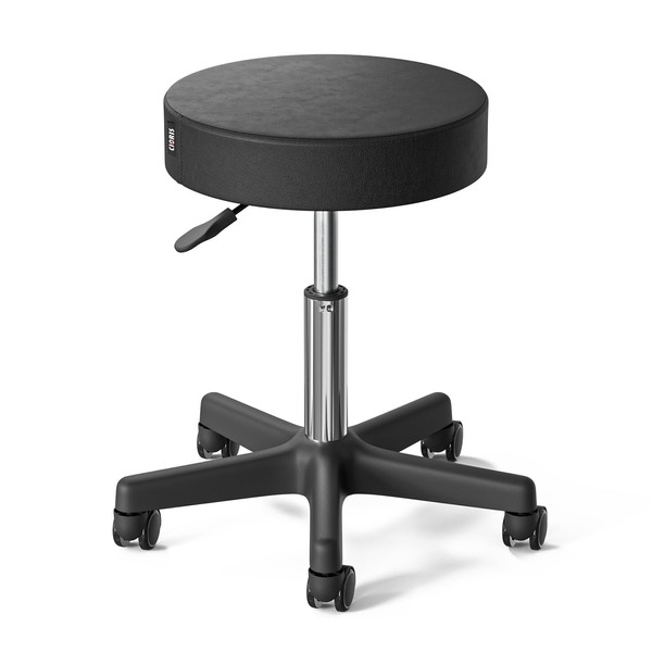 CLORIS Round Rolling Stool Hold up to 350 LBS Height