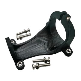 ZYRELYNX Easily Working Mount Compatible with Dremel 3000, Rotary Tools Mount Base Fixed on Table, Bench, An Auxiliary Accessory for Freeing Your Hands(Excluding Rotary Tool), Black