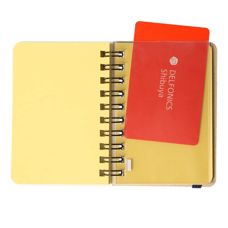 Delfonics Rollbahn Notepad with Pocket, Mini (Olive)