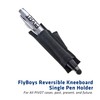 FLYBOYS Single Pen Holder - Heavy Duty Reversible Kneeboard -