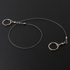 metal chain key ring 5ea