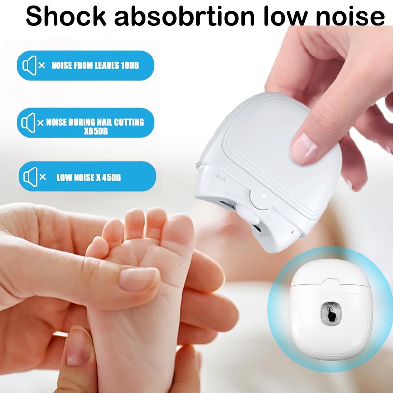 Leogony Electric Nail Clippers, Automatic Nail Cutter for Adults with