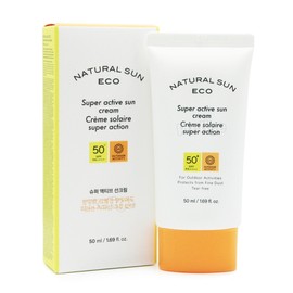 The Face Shop Natural Sun Eco Super Active Sun Cream 50ml / 더페이스샵 내추럴 선 에코 슈퍼액티브 선크림 50ml