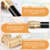 6PCS DOT Quick Push to Connect Brass Air Brake Fitting,