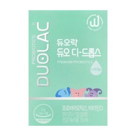 duorock Duolac Duo D Drops Liquid Duorak Lactobacillus 7.5ml DJ / 듀오락 듀오 디 드롭스 액상 두오락 유산균 7.5ml DJ