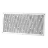 Duraflo 641608 Soffit Vent, 16-Inch by 8-Inch, White