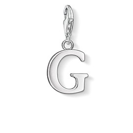 Thomas Sabo Women-Charm Pendant Letter G Charm Club 925 Sterling Silver 0181-001-12
