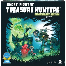 Mattel Games Juego de Mesa Cazadores del Tesoro Fantasma para niños de 8 años en adelante