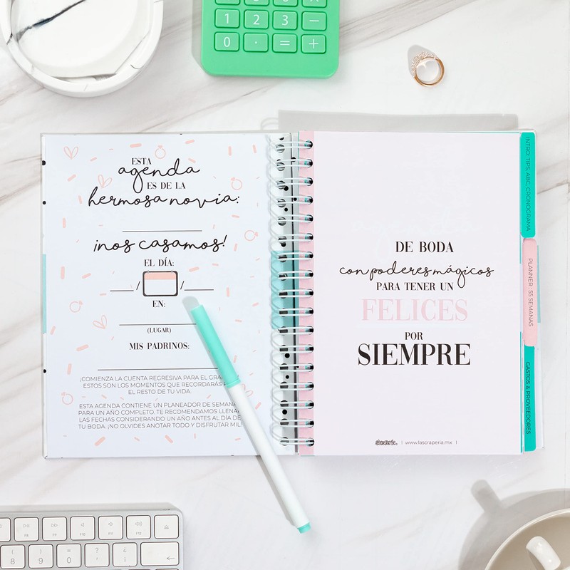 Agenda de Novia - NUESTRA BODA BONITA