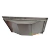 Stainless steel square round lid (embedded type) No. 400 /