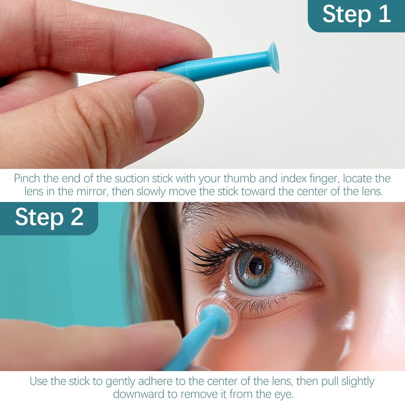 12-Pack Silicone Hard Contact Lens Remover Tools – Hard Scleral