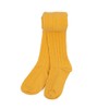 Leveret Baby Girls Knit Cable Tights Yellow Size 6-18 Months