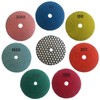 Konfor 100mm Diamond Polishing Pad Dry Grinding Cutter for Marble