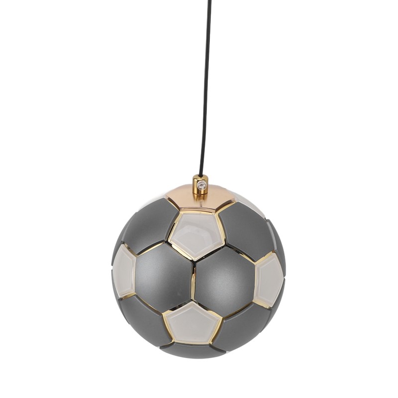 Soccer Pendant Light LED Creative Energy Saving Warm Light Hardwired