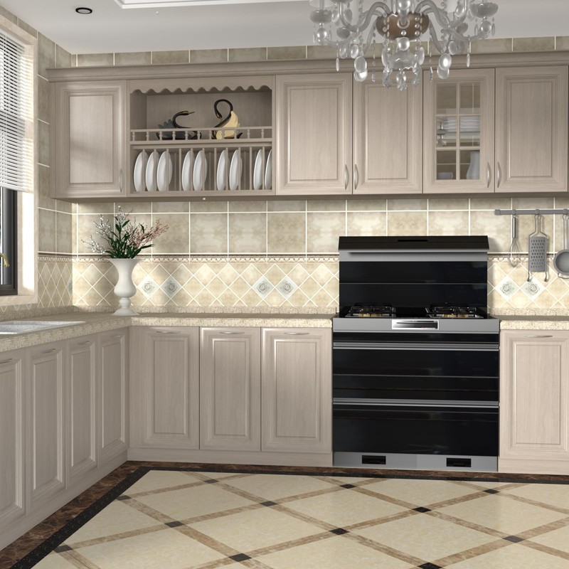 homdiy 10 Pack Brushed Nickel Cabinet Pulls 5 Inch Solid