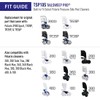 ATIE No Spray Pool Cleaner TailSweep PRO TSP10S with Hose