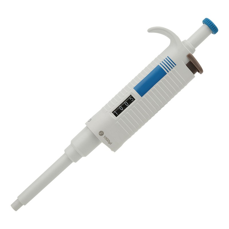P1000 Manual Single-Channel Adjustable Laboratory Sterilize Micro Pipette Pipettor 100-1000μl