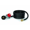Camco 58034 8' Propane Hose with Regulator for Little Red
