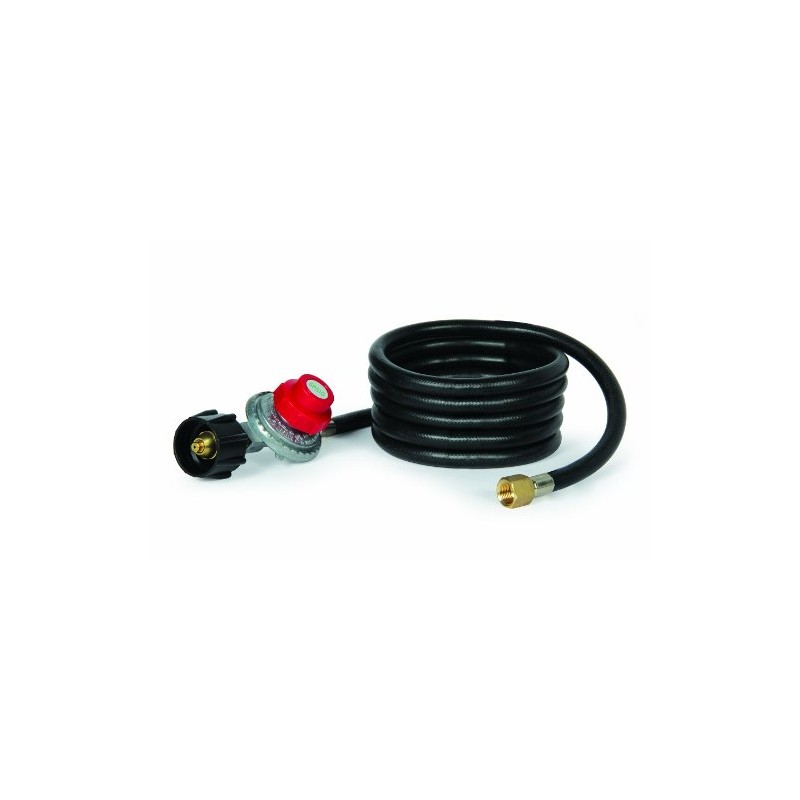 Camco 58034 8' Propane Hose with Regulator for Little Red